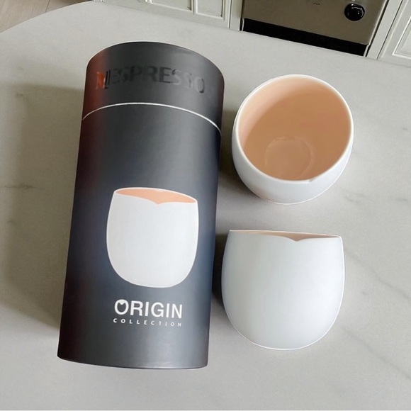 Nespresso - Set of 2 Origin Collection Gran Lungo Cups, Brand New and Never Used - Picture 1 of 6